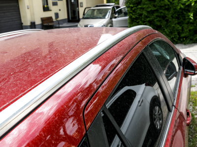 Saharský prach v Bratislave v roku 2024 | Zdroj: TASR