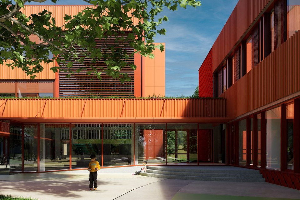 Jedna z vizualizácií školy | Zdroj: Archinfo