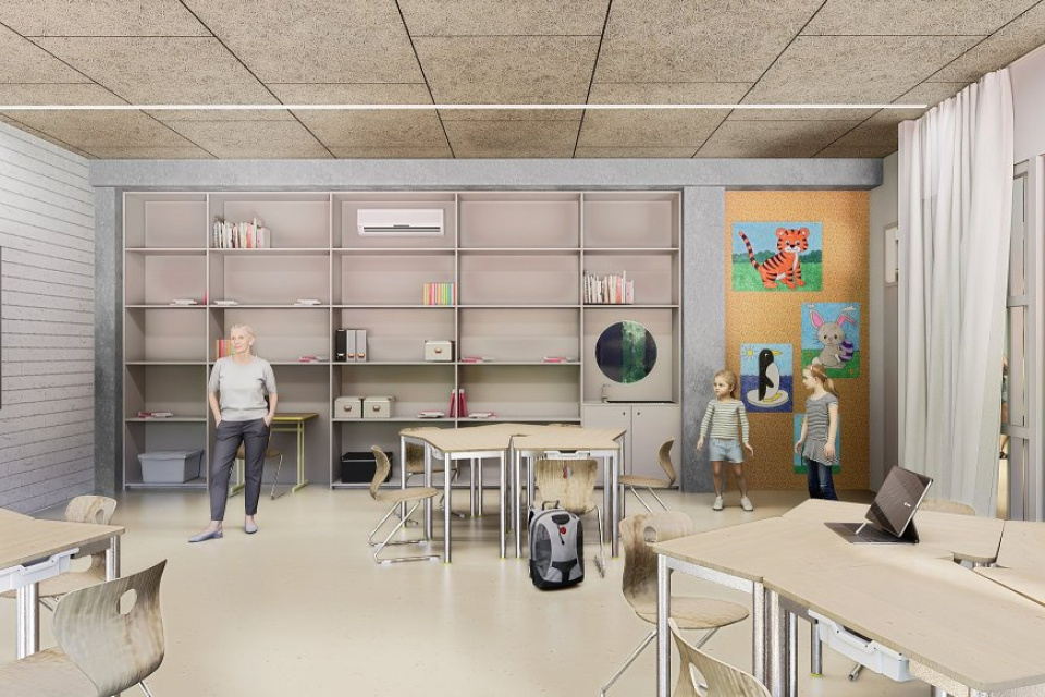 Jedna z tried | Zdroj: Archinfo