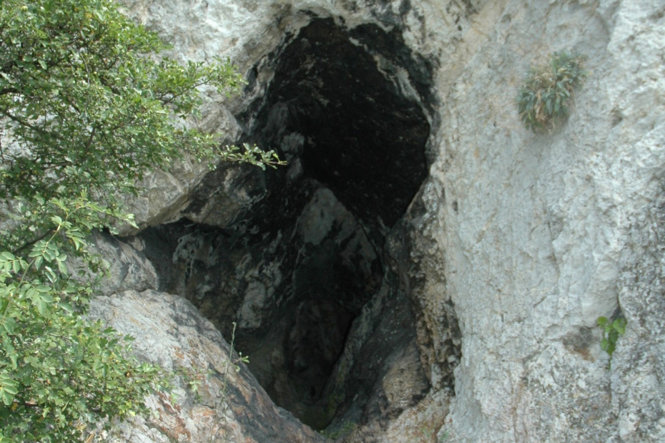 Jaskyňa Mníchova diera 1, ktorú sprístupnili v novembri 2024. | Foto: CHKO Malé Karpaty/ Alexander Lačný