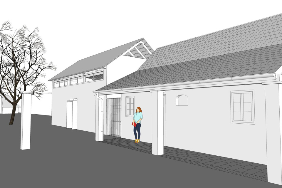 Vizualizácia exteriéru komunitného domu | Zdroj: ARCHITEKTI BKPŠ