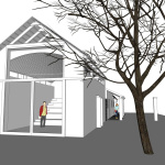 Ďalšia z vizualizácií komunitného domu | Zdroj: ARCHITEKTI BKPŠ