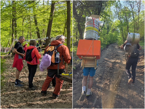 Pochod Hlohovec - Piešťany je s pivom i výstavou. | Foto: Pochod HP