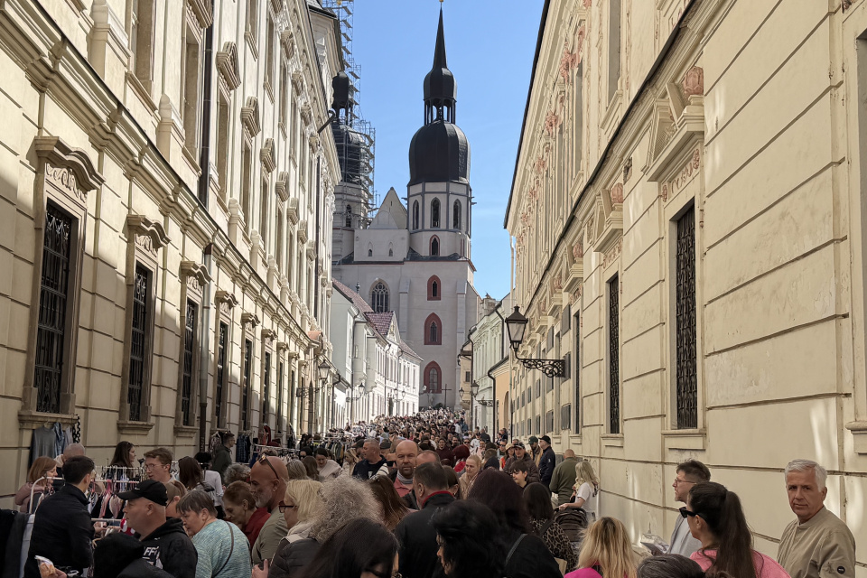 Trnavský blšák láka davy zákazníkov. | Foto: Trnavské