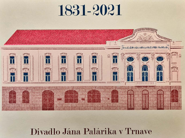 Risografika pripomína výročie divadla v Trnave. | Reprofoto: Trnavské rádio