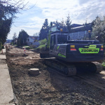 V úseku máme rešpektovať dočasné značenie. | Foto: Dolné Orešany