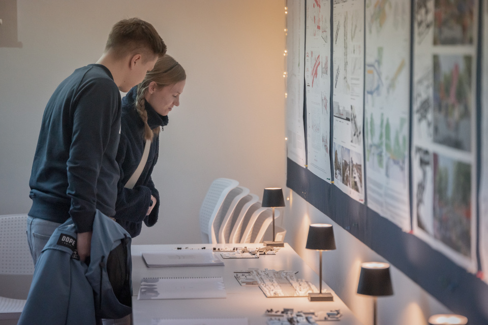 Študenti architektúry pracujú na trnavskom projekte | Zdroj: Architekti Šebo Lichý 