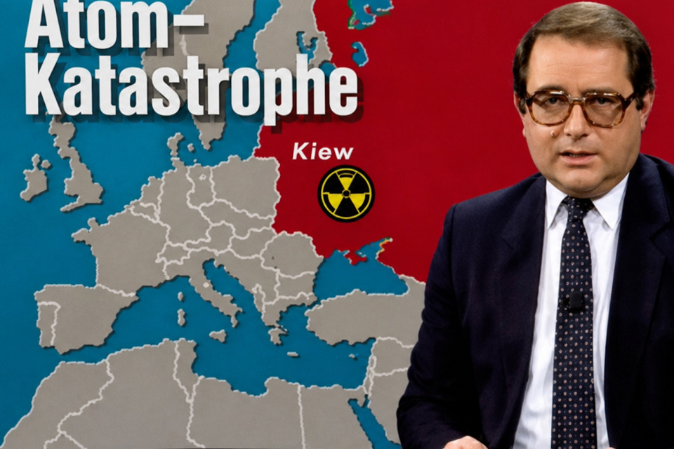 Spravodajstvo rakúskej televízie ORF 29. apríla 1986. | Zdroj: ORF