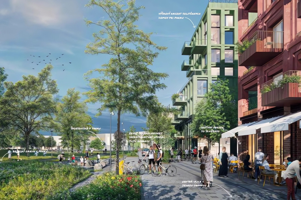 Jedna z vizualizácií | Zdroj: Mesto Trnava / Mandaworks