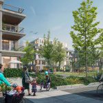 Pohľad na susedské námestie | Zdroj: Mesto Trnava / Mandaworks 