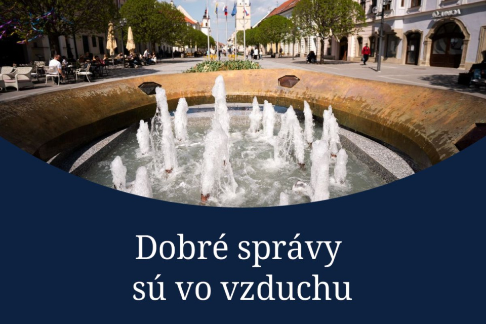 Pozitívne novinky z kraja prinášame aj tento víkend