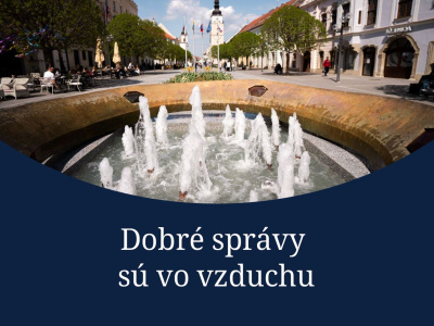 Pozitívne novinky z kraja prinášame aj tento víkend