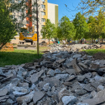 Linčianska sa mení pred očami. (1. 5. 2026) | Foto: Pavol Holý, Trnavské rádio