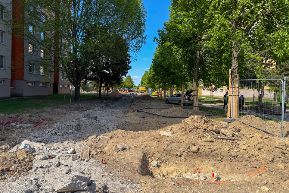 Linčianska sa mení pred očami. (1. 5. 2026) | Foto: Pavol Holý, Trnavské rádio