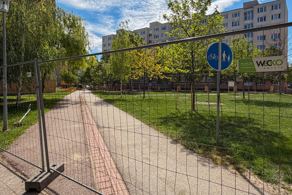 Linčianska sa mení pred očami. (1. 5. 2026) | Foto: Pavol Holý, Trnavské rádio