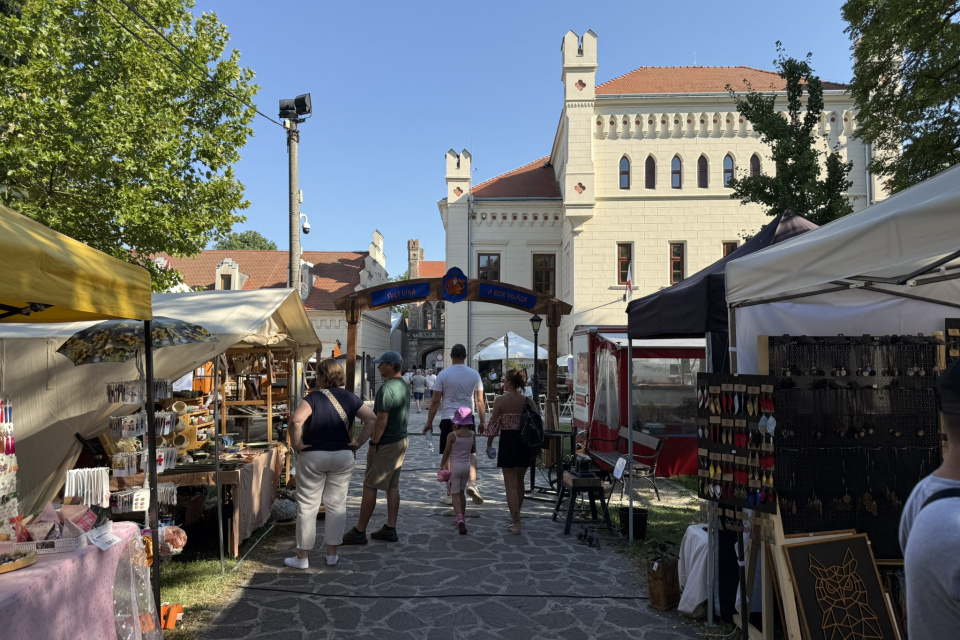 Nebude chýbať ani Vínna ulička | Foto (Galantské trhy 2025): redakcia