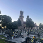 Obnova veže kostola v Špačinciach | Zdroj: Obec Špačince