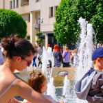 Piatok na Májovom kvete v centre Trnavy. | Foto: dv