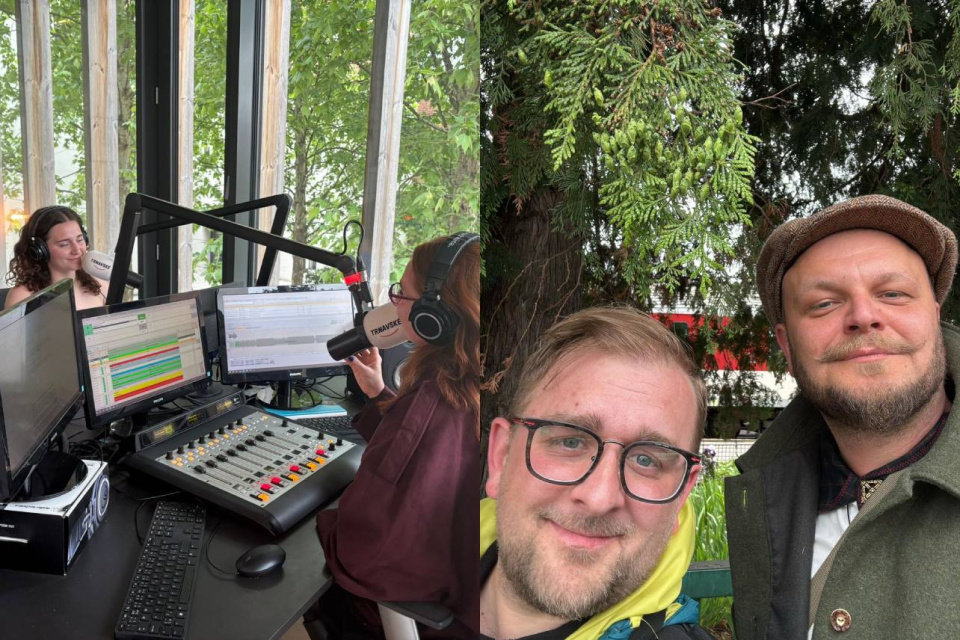 Prepojenie z vlakovej stanice až do vysielania | Foto: Trnavské rádio/Rádio Orlicko