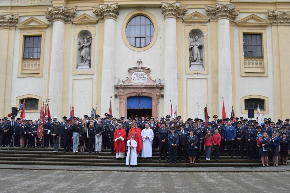 XII. ročník Hasičskej púte k bazilike Sedembolestnej panny Márie v Šaštíne Strážach. | Foto: Dobrovoľná požiarna ochrana SR Galanta