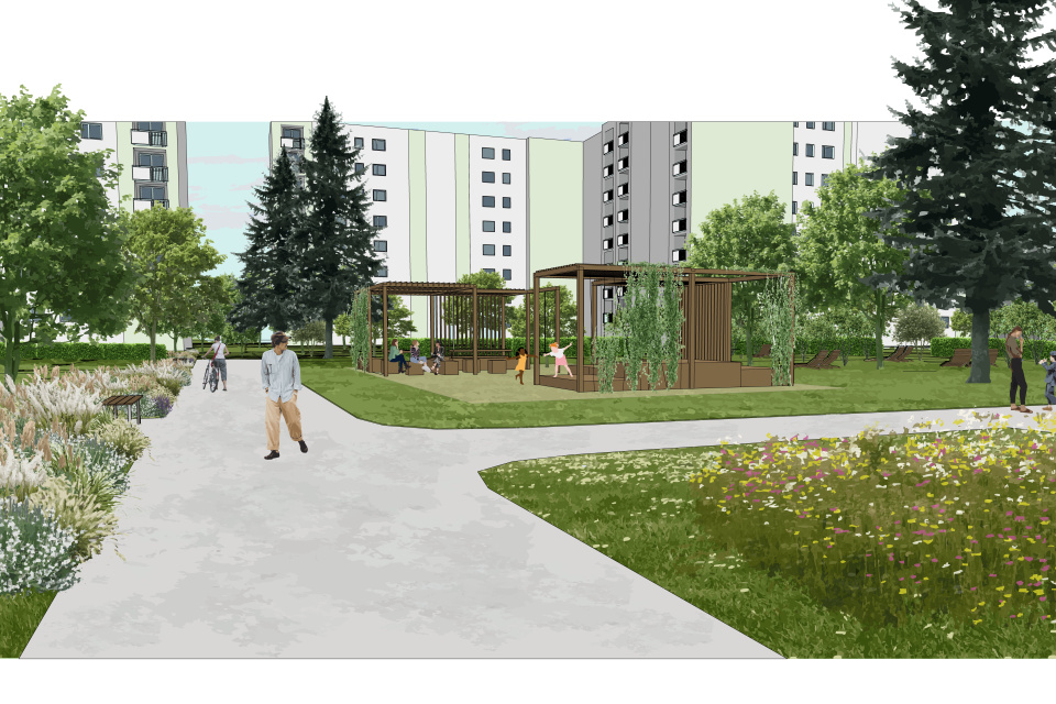 Vnútroblok Adama Trajana sa dočká revitalizácie | Zdroj: TS mesta Piešťany
