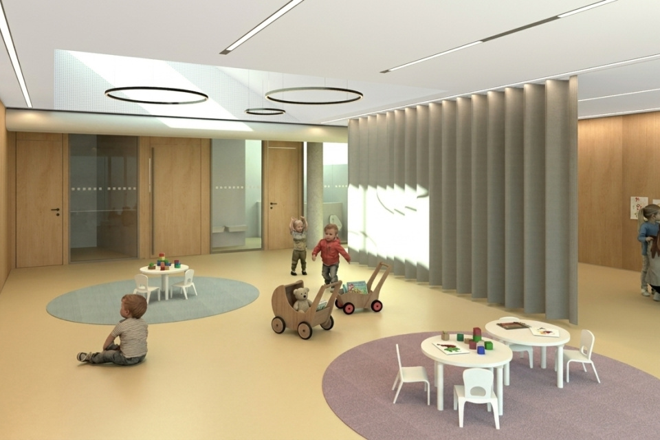 Interiér škôlky | Zdroj: Archinfo