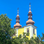 Dominantou Modranky je kostol Najsvätejšej trojice. | Foto: redakcia