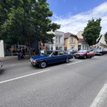 Historické autá počas sprievodu. | Foto: Zuzana Benková, Trnavské rádio