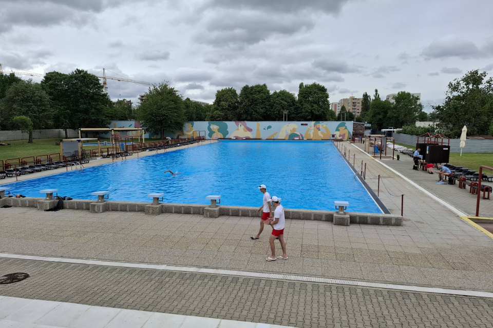 Otvorené kúpalisko na Družbe | Zdroj: Správa mestského majetku mesta Trnava