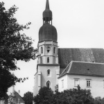 Szent Miklós püspöki székesegyház, Érseki palota, 1933. | Zdroj: Fortepan/Somlai Tibor