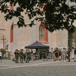 V Trnave sa rozložili filmári | Foto: Zuzana Benková, Trnavské rádio