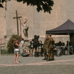 Ľudia sa fotili s hercami | Foto: Zuzana Benková, Trnavské rádio