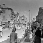 Winterova ulica v Piešťanoch 1963. | Zdroj: Fortepan/Jakab Antal