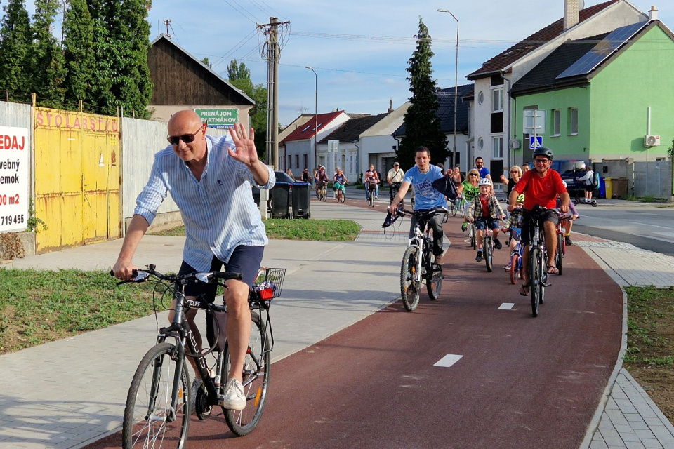 Otvorenie cyklotrasy v Piešťanoch | Zdroj: Mesto Piešťany