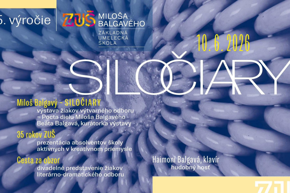 Program k oslave 35. výročia - Siločiary | Zdroj: ZUŠ Miloša Balgavého 