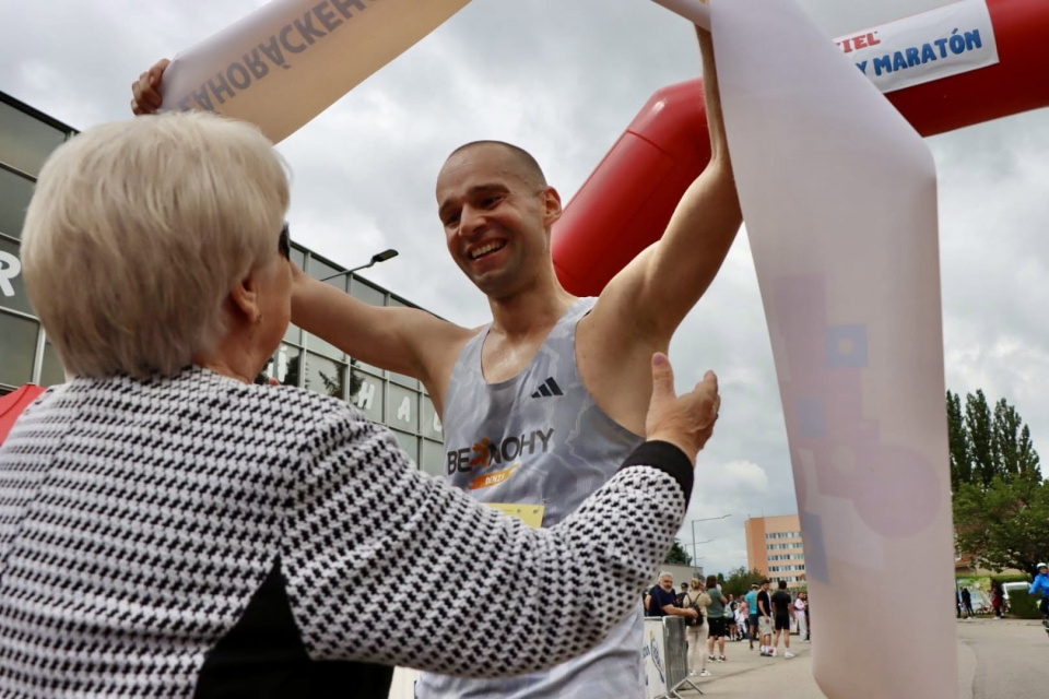Víťaz Záhoráckeho maratónu z tímu Ber nohy. | Foto: Senica