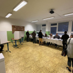 Volebná miestnosť v Senici | Zdroj: Mesto Senica