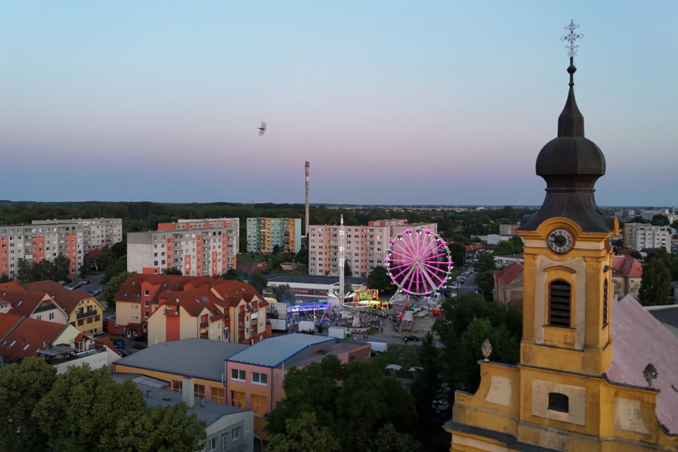 Jarmok v Seredi v roku 2025 | Zdroj: Ondrej Kurbel, primátor Serede