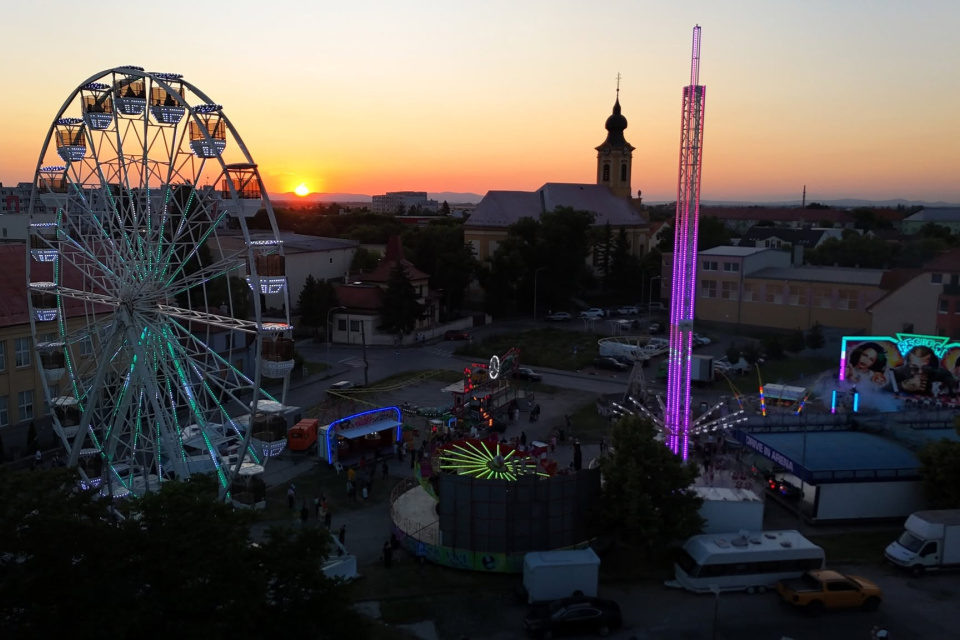 Nočná fotografia z roku 2025 | Zdroj: Ondrej Kurbel, primátor Serede