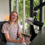 Lenka Gymerská v štúdiu Trnavského rádia | Foto: Trnavské rádio