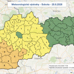 Výstrahy SHMÚ- | Zdroj: SHMÚ
