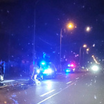 Zranených zo Sokoliec viezli do nemocnice. | Foto: Timi Hosszú, Trnavsky Kraj Dopravny Servis 