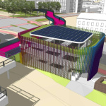 Takto by mohol vyzerať cyklodom s lávkou | Autor: Architekti Šebo Lichý