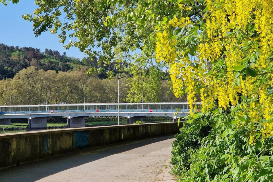 Uzavretý Kolonádový most v Piešťanoch | Zdroj: Mesto Piešťany