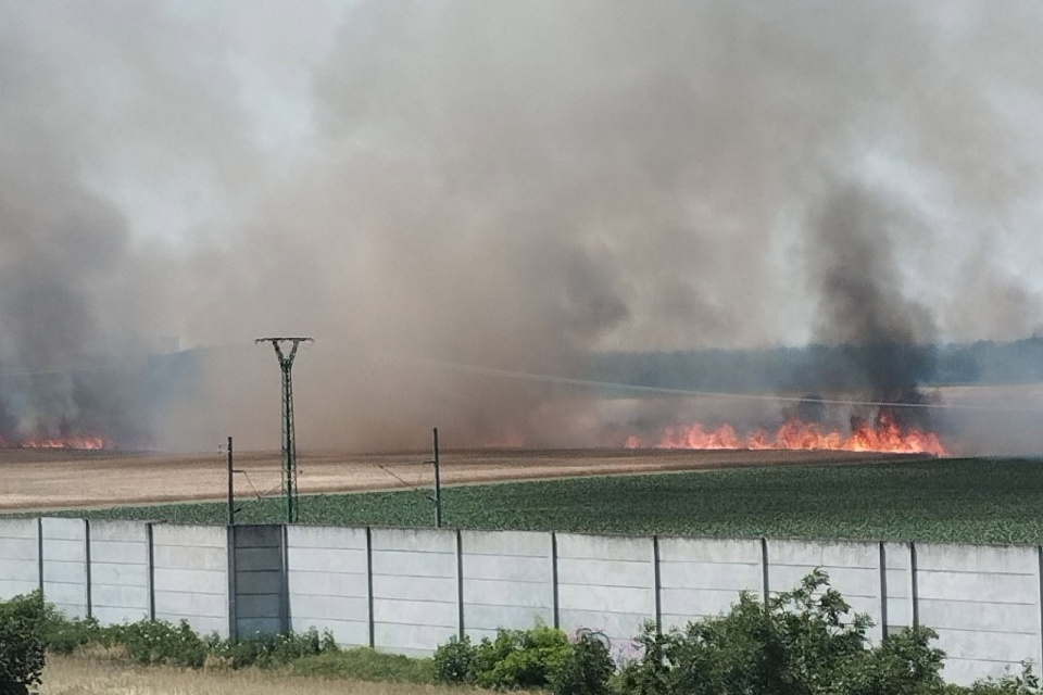 Prečo horelo, známe zatiaľ nie je. | Foto: Helena Maťková, To Najlepšie z Piešťan - Piešťany a okolie
