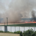Prečo horelo, známe zatiaľ nie je. | Foto: Helena Maťková, To Najlepšie z Piešťan - Piešťany a okolie