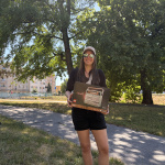 Prvé LEGO z rádiovej pátračky putuje prvej výherkyni | Foto: Alexandra Štofirová, Trnavské rádio 