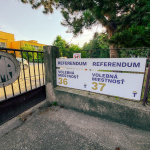 Volebná miestnosť v Trnave | Foto: Trnavské rádio