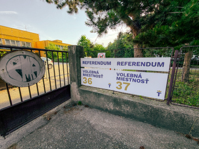Volebná miestnosť v Trnave | Foto: Trnavské rádio