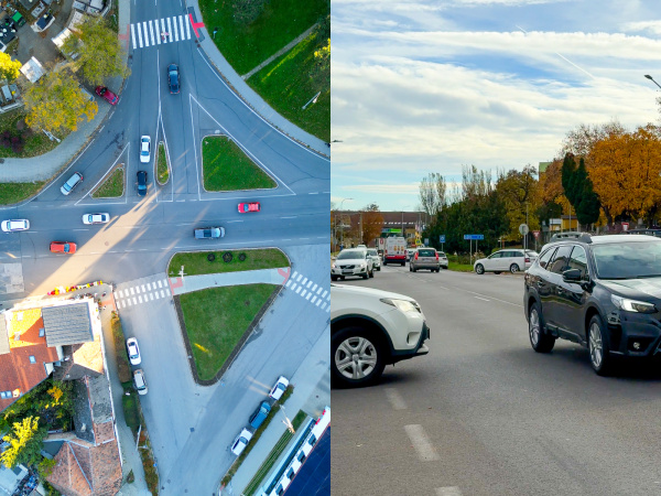 Kruhový objazd na mieste neodporučili dopravní inžinieri a ani policajti. | Foto: TTSK